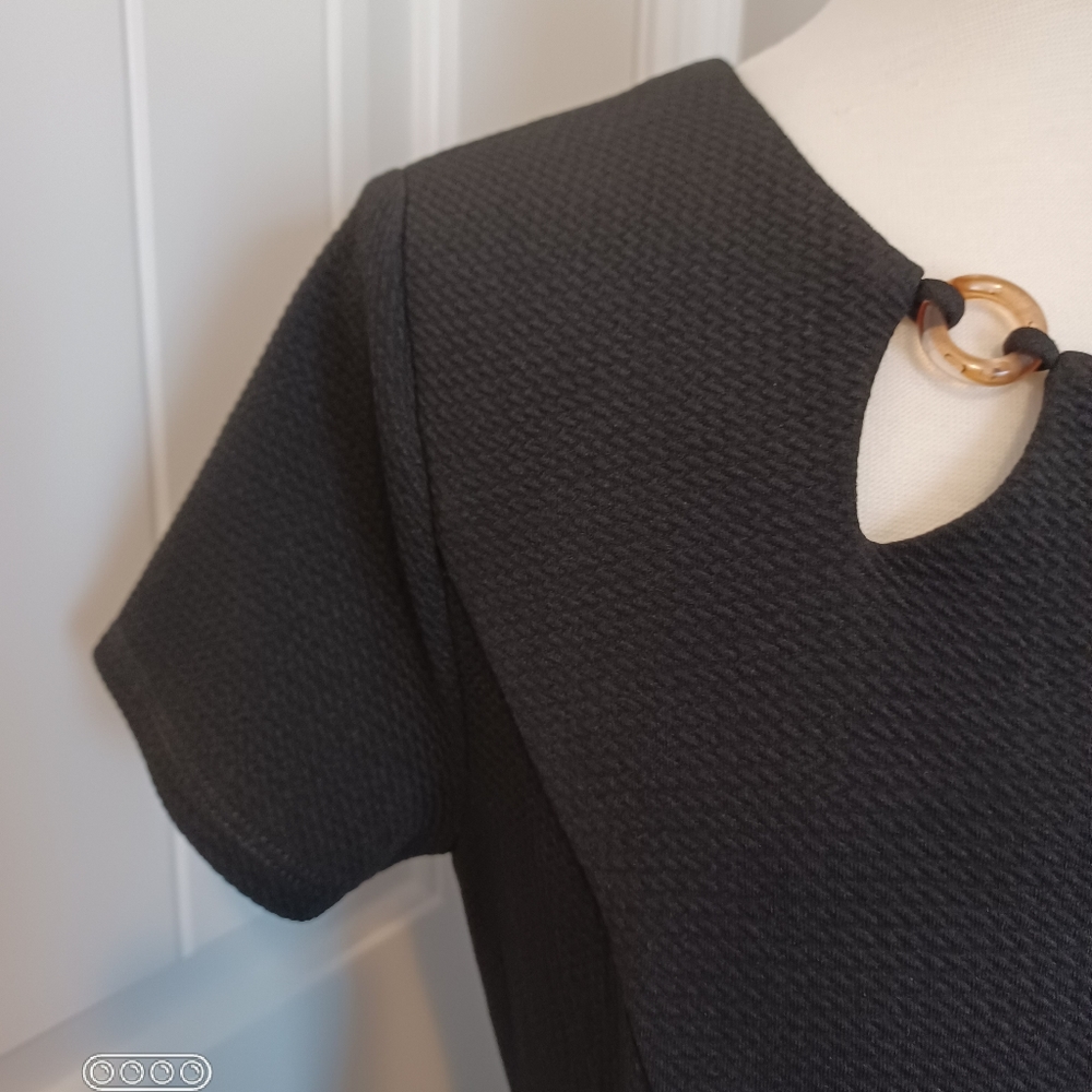 NWT AGB DRESS SZ 8 BLACK - Picture 5 of 9